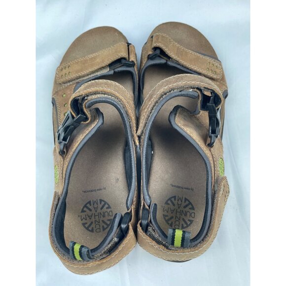 Dunham Men\'s Brown Leather Strap Sandals/Shoes Size 11D SKU 4040 main image 5